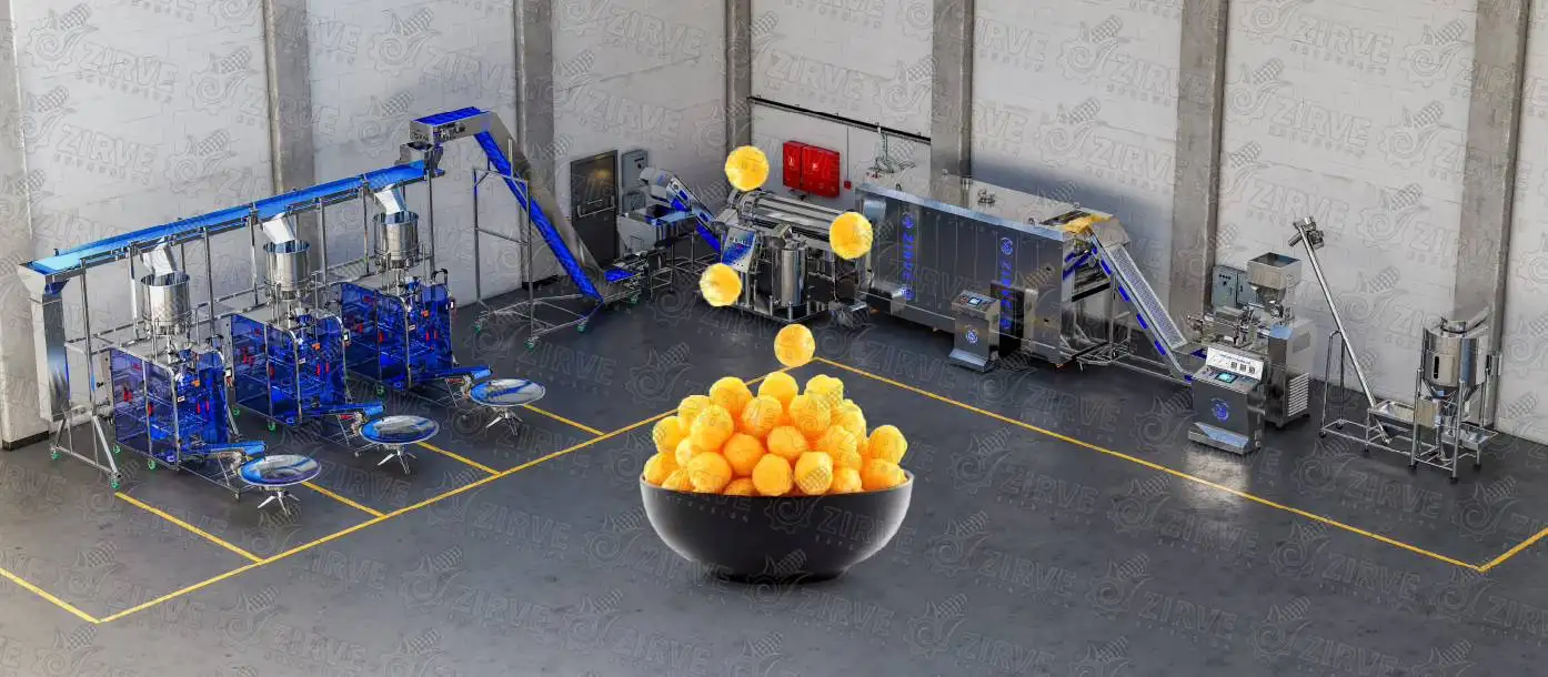 LC200-E Puffed Corn Project